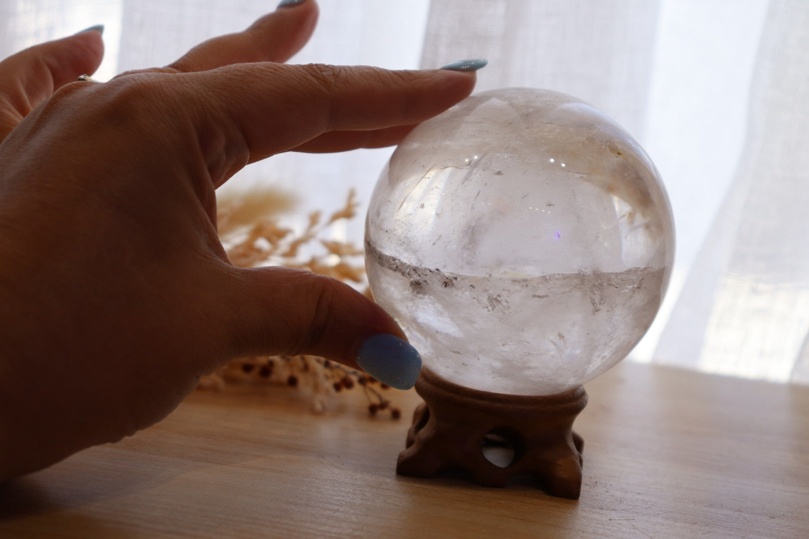 Clear Quartz Sphere | 636g