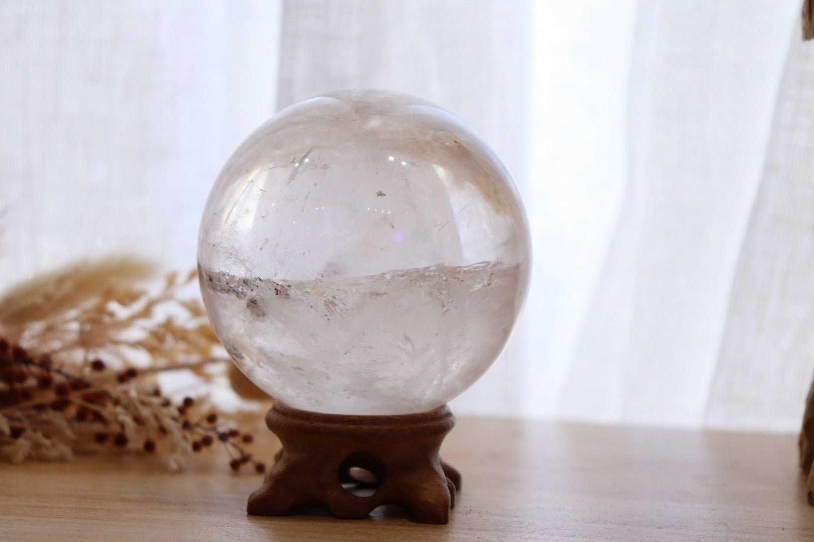 Clear Quartz Sphere | 636g