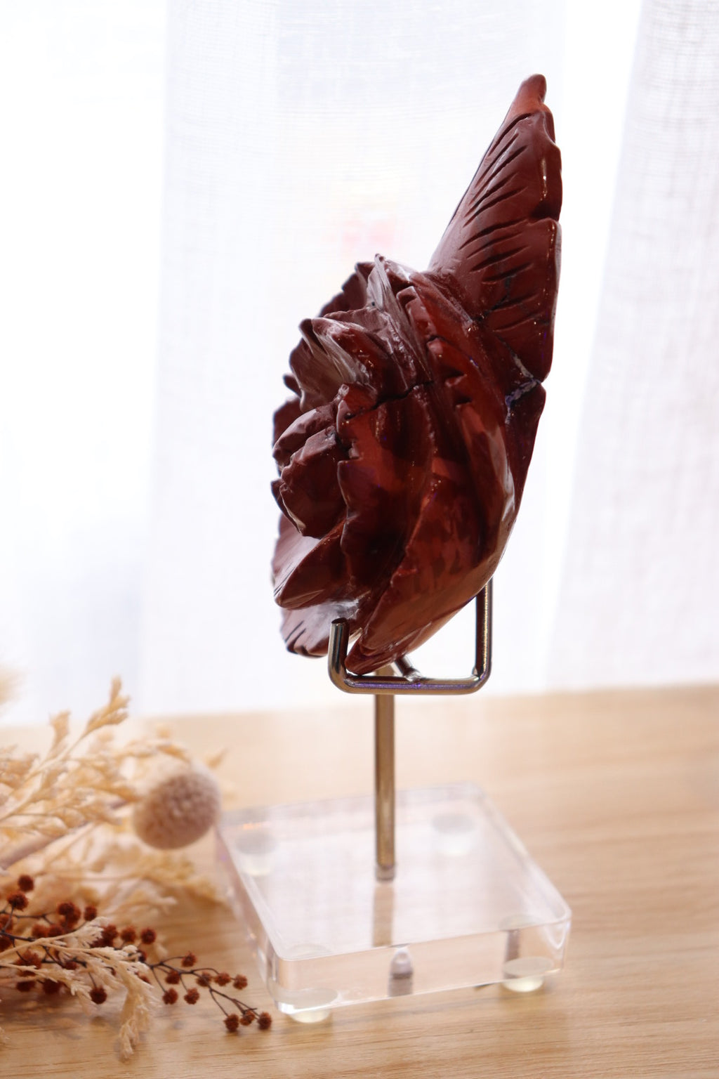 Mookaite Jasper Flower + Stand | 298g