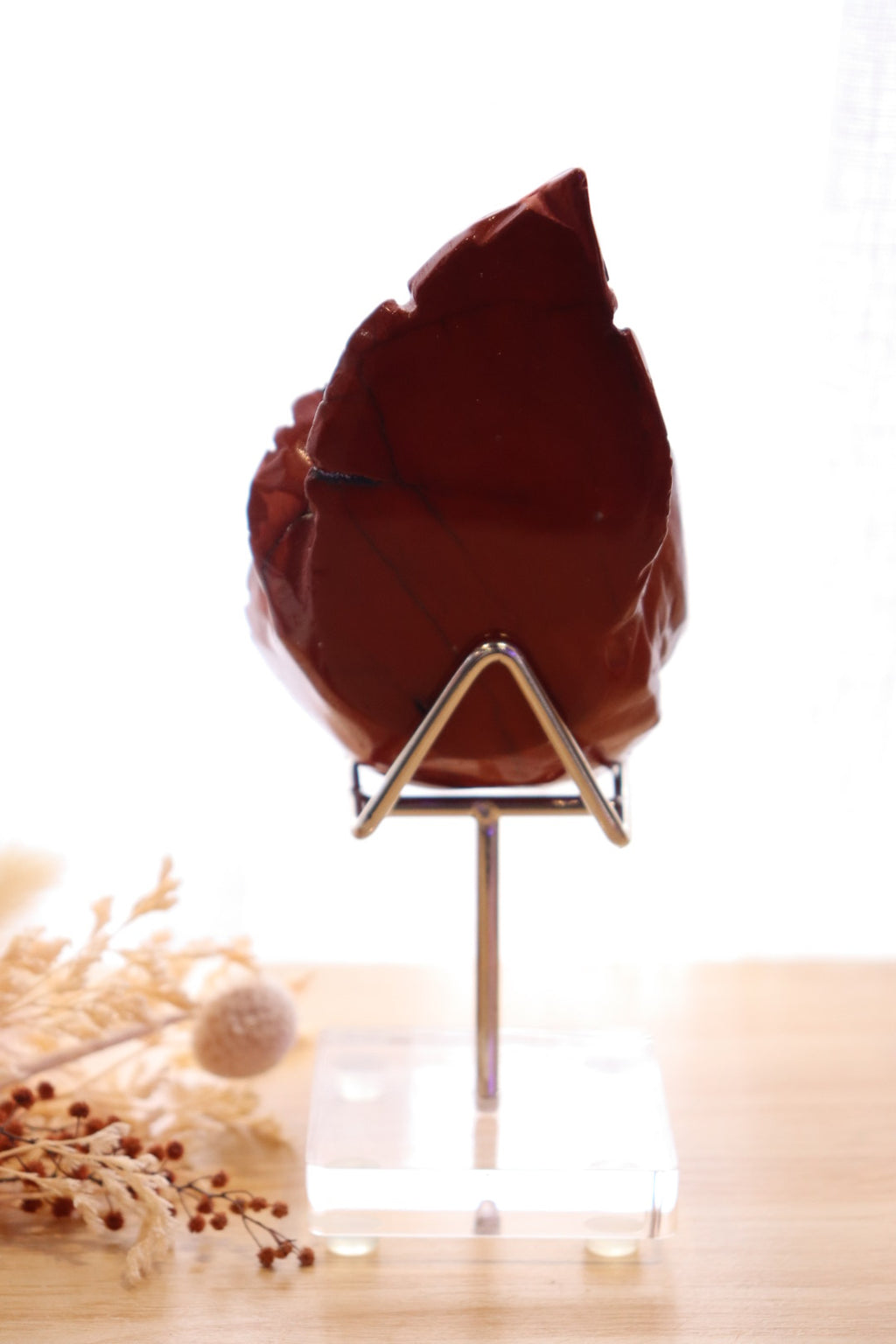 Mookaite Jasper Flower + Stand | 298g