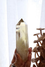 Citrine Point + Stand | 272g