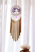 Tree Of Life Windchime Suncatcher | Amethyst