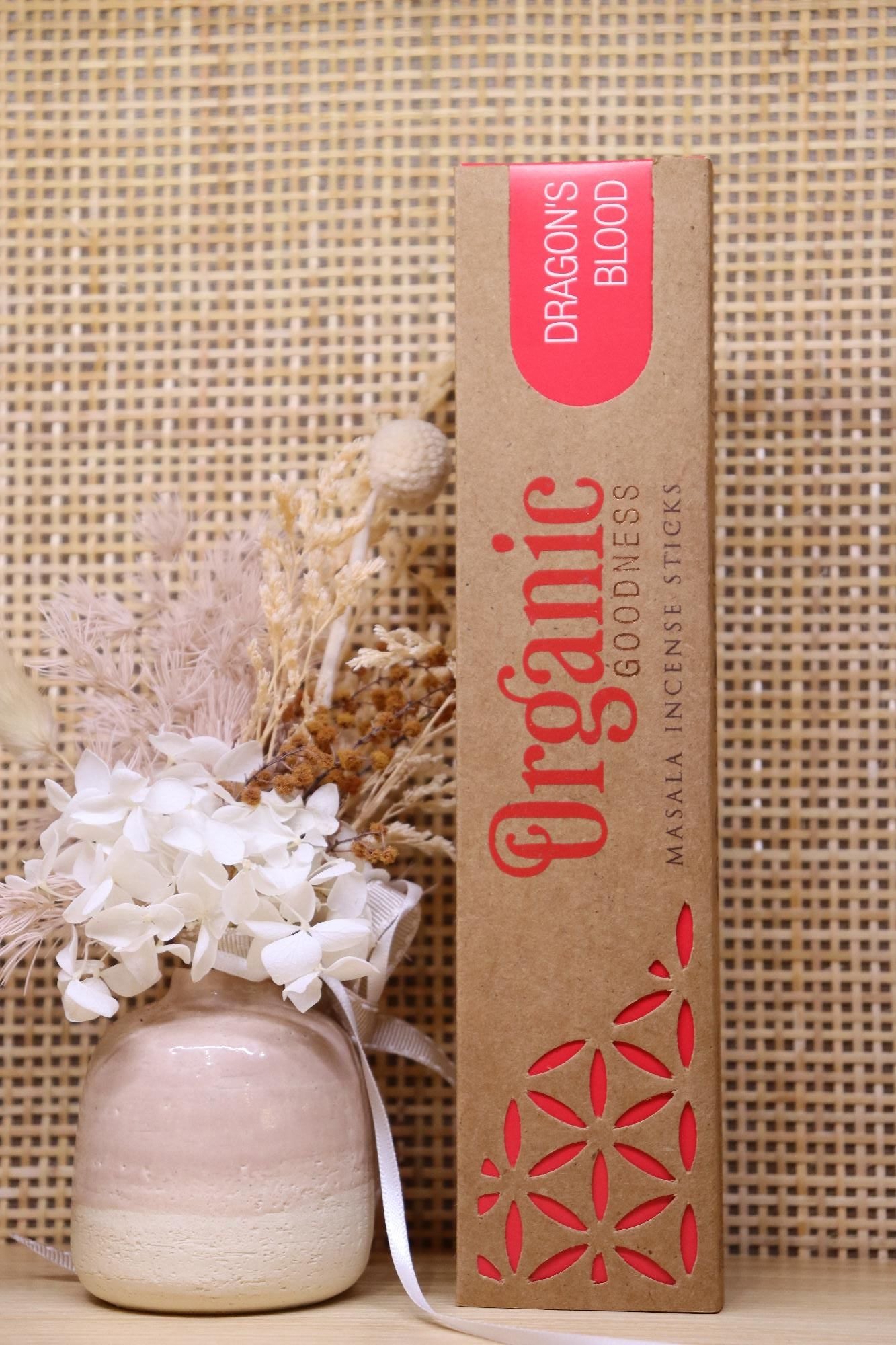 Organic Goodness Incense Sticks | Dragon's Blood