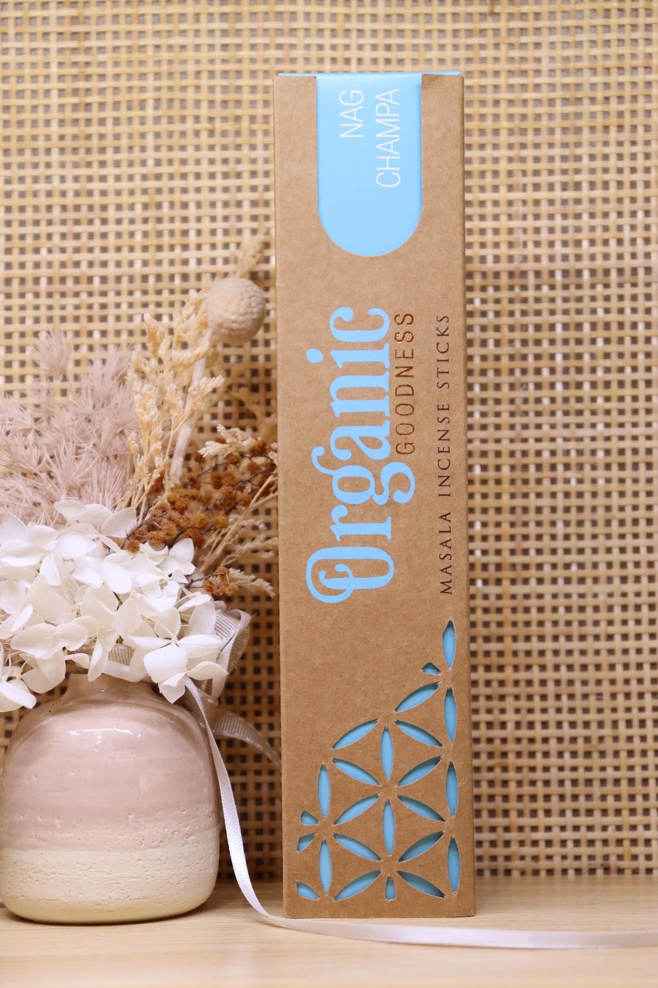 Organic Goodness Incense Sticks | Nag Champa