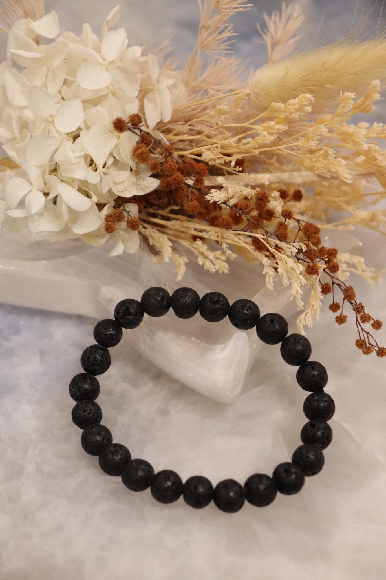 Lava Stone Bracelet | 8mm