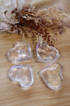Clear Quartz Heart