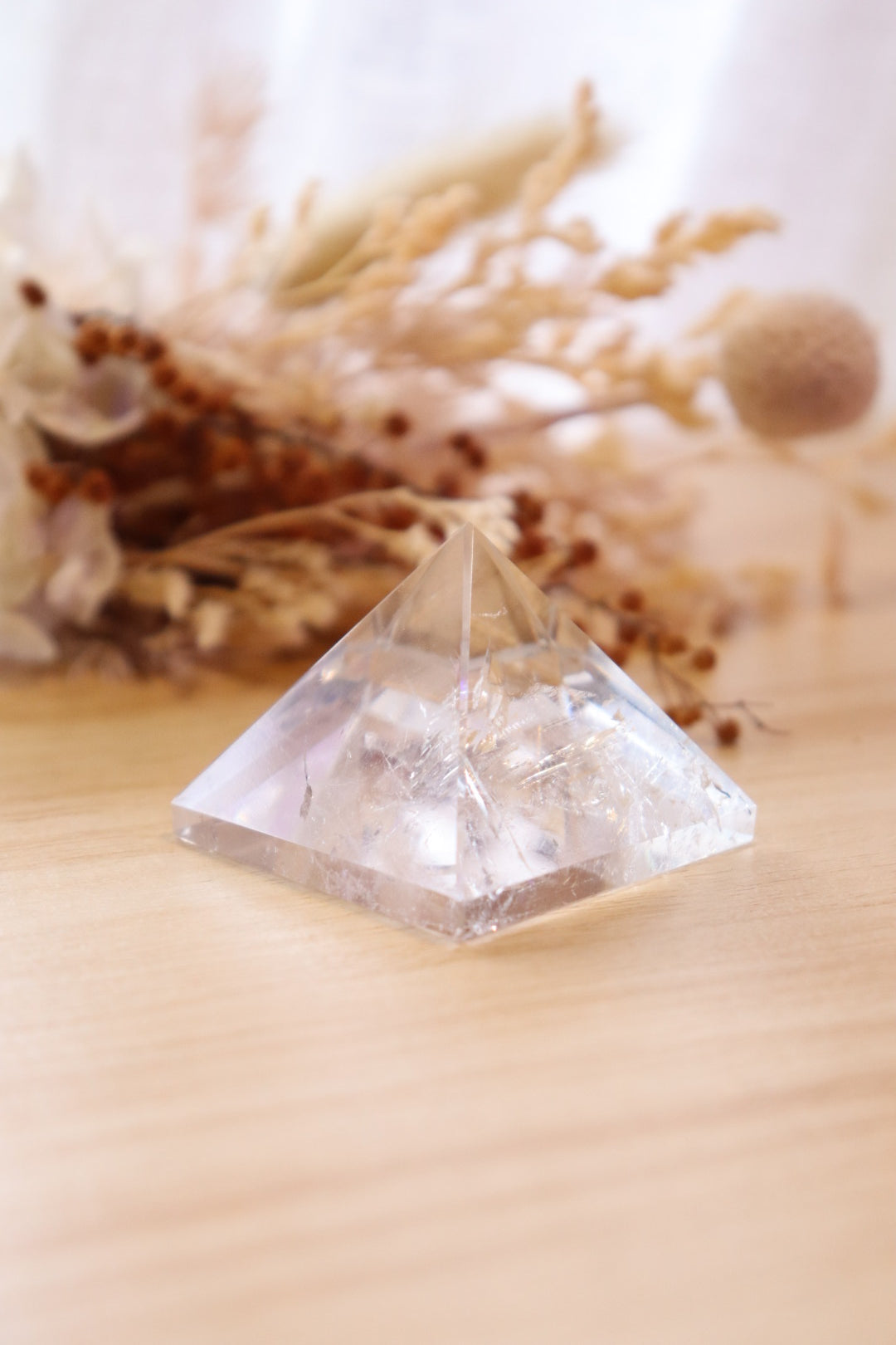 Clear Quartz Pyramid