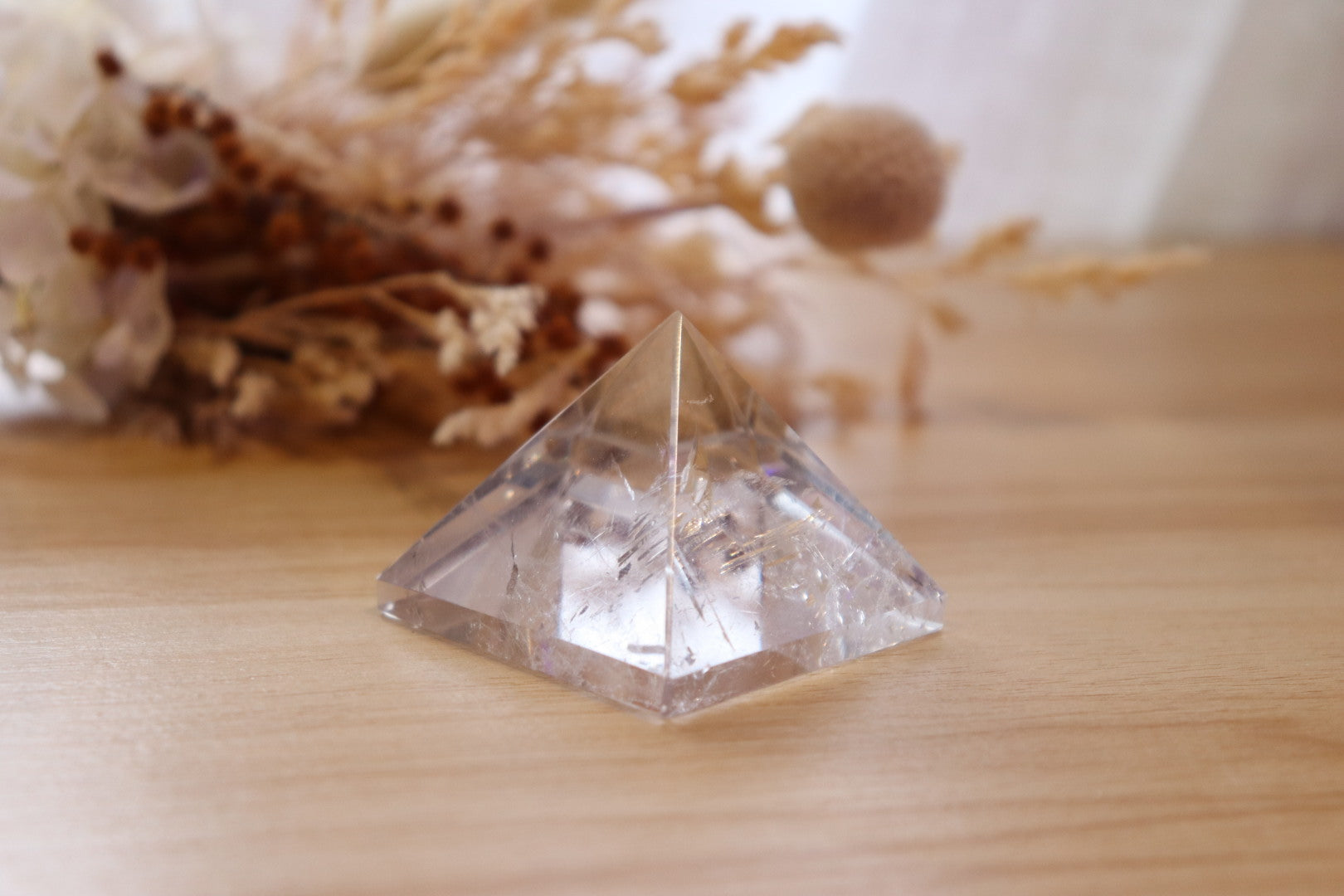 Clear Quartz Pyramid