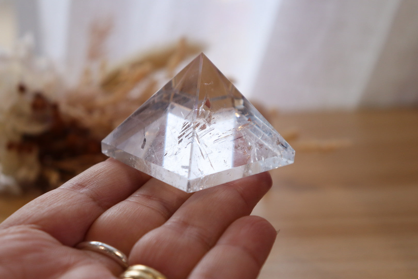 Clear Quartz Pyramid