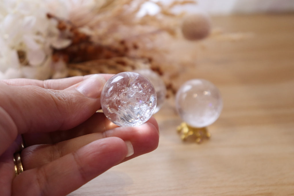Clear Quartz Small Sphere