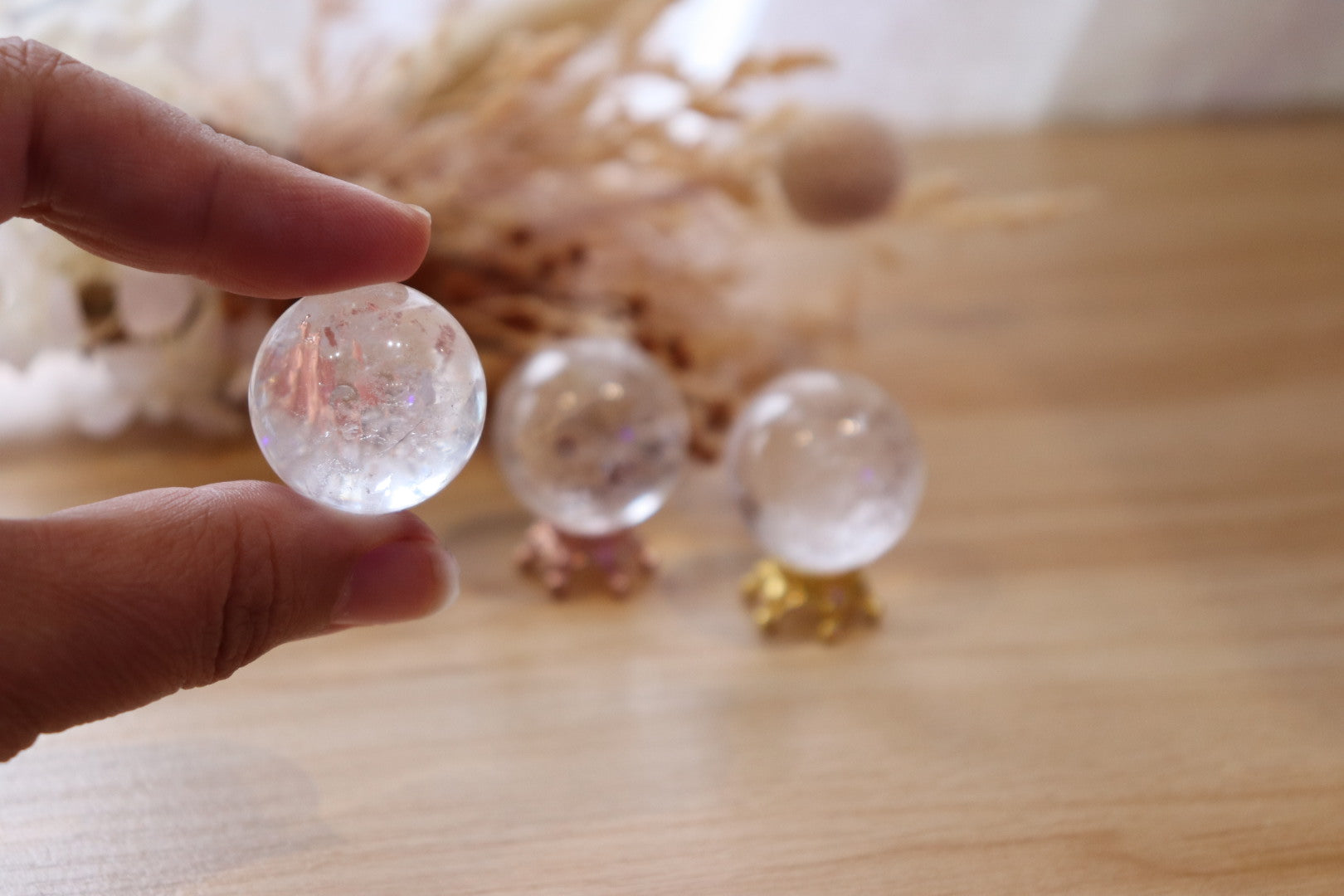 Clear Quartz Small Sphere