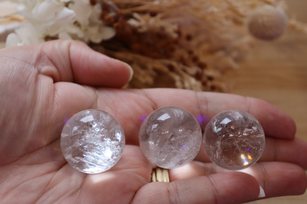Clear Quartz Small Sphere