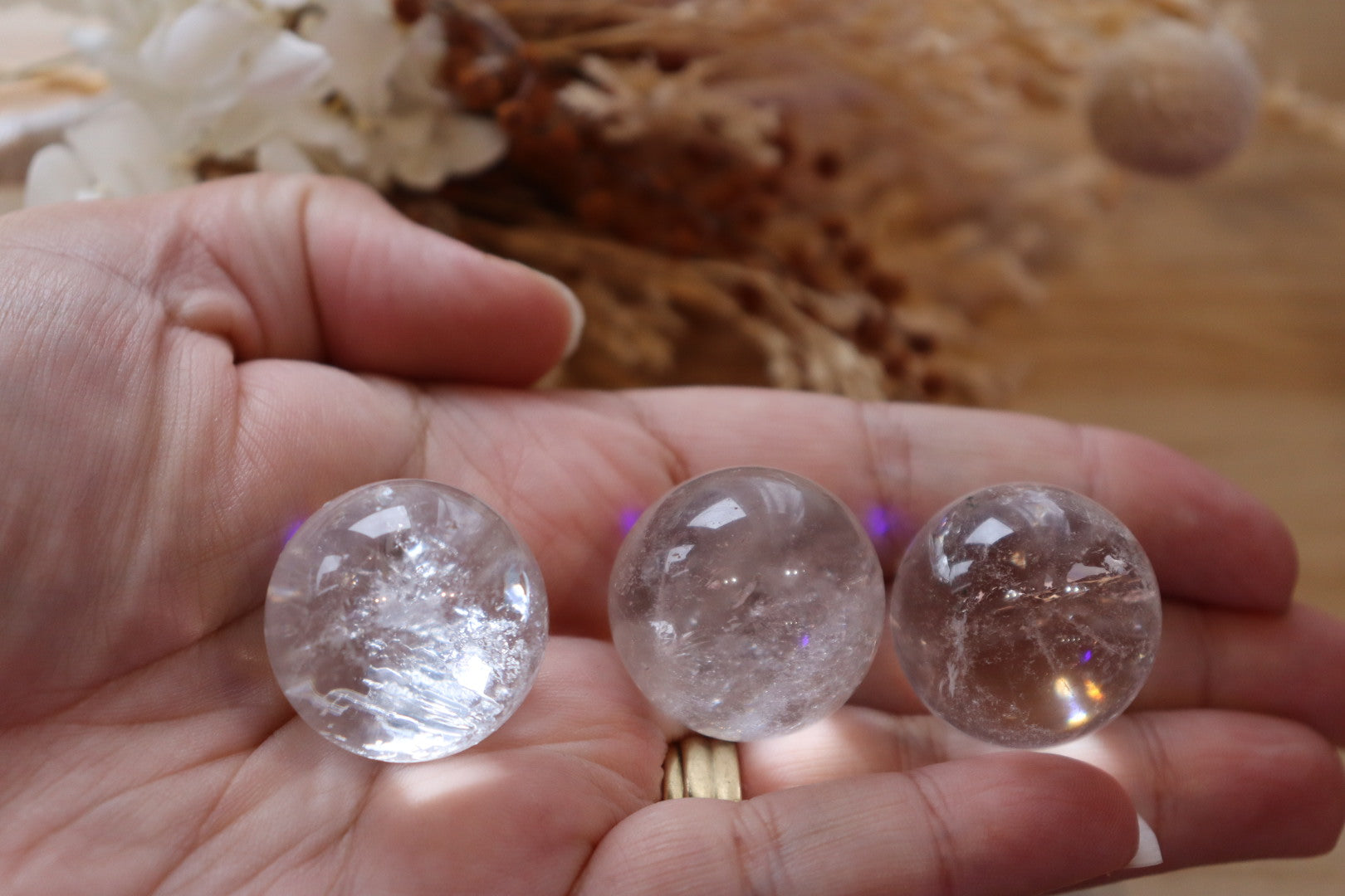 Clear Quartz Small Sphere