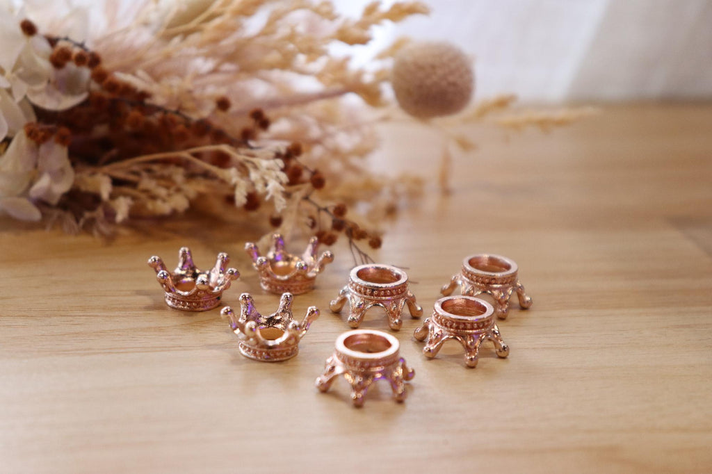 Mini Crown Sphere Stand | Rose Gold