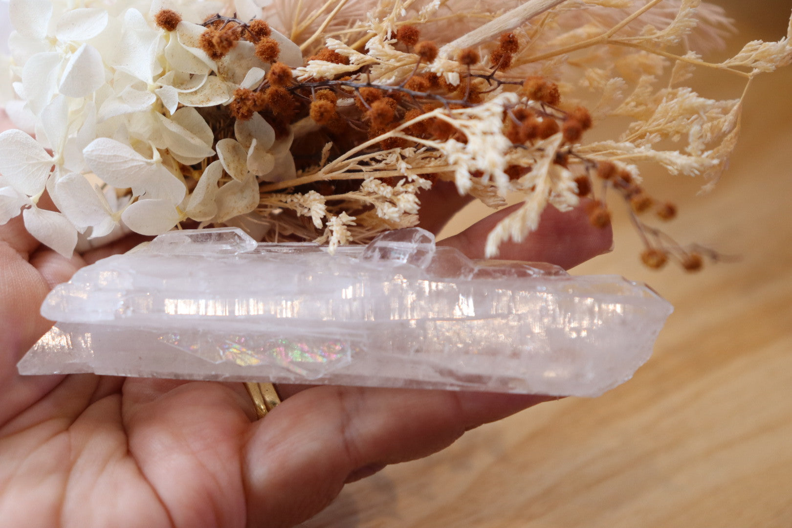 Clear Quartz Raw | Layered