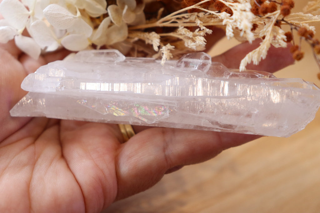 Clear Quartz Raw | Layered