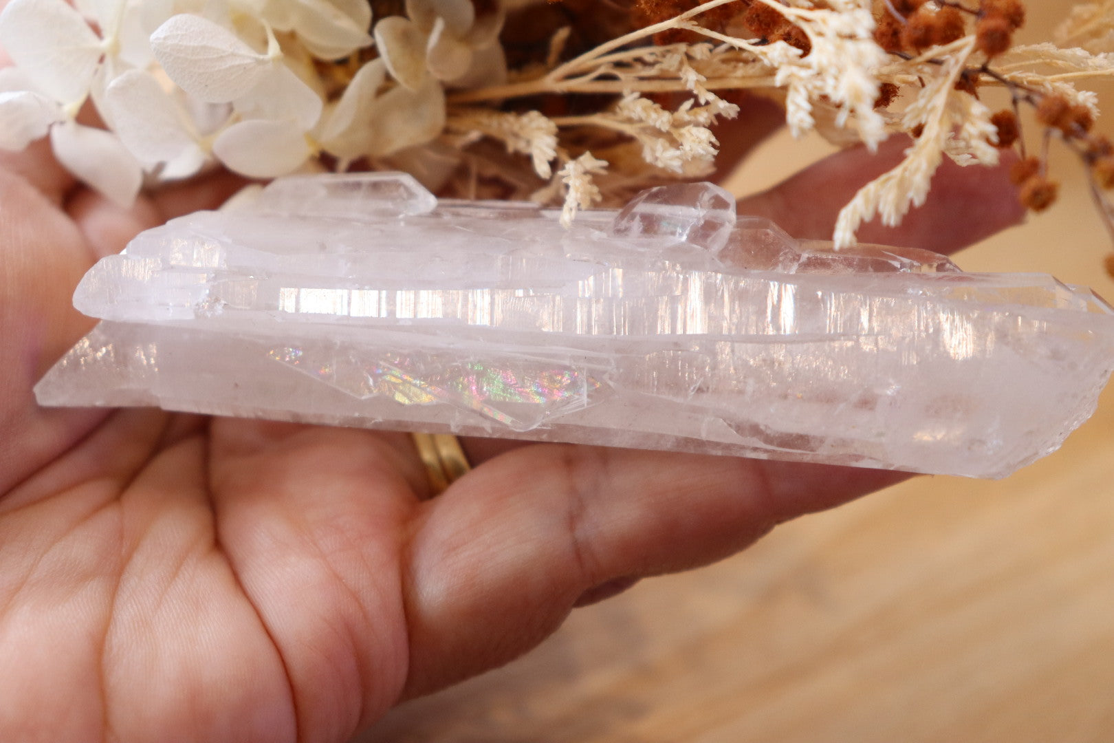 Clear Quartz Raw | Layered