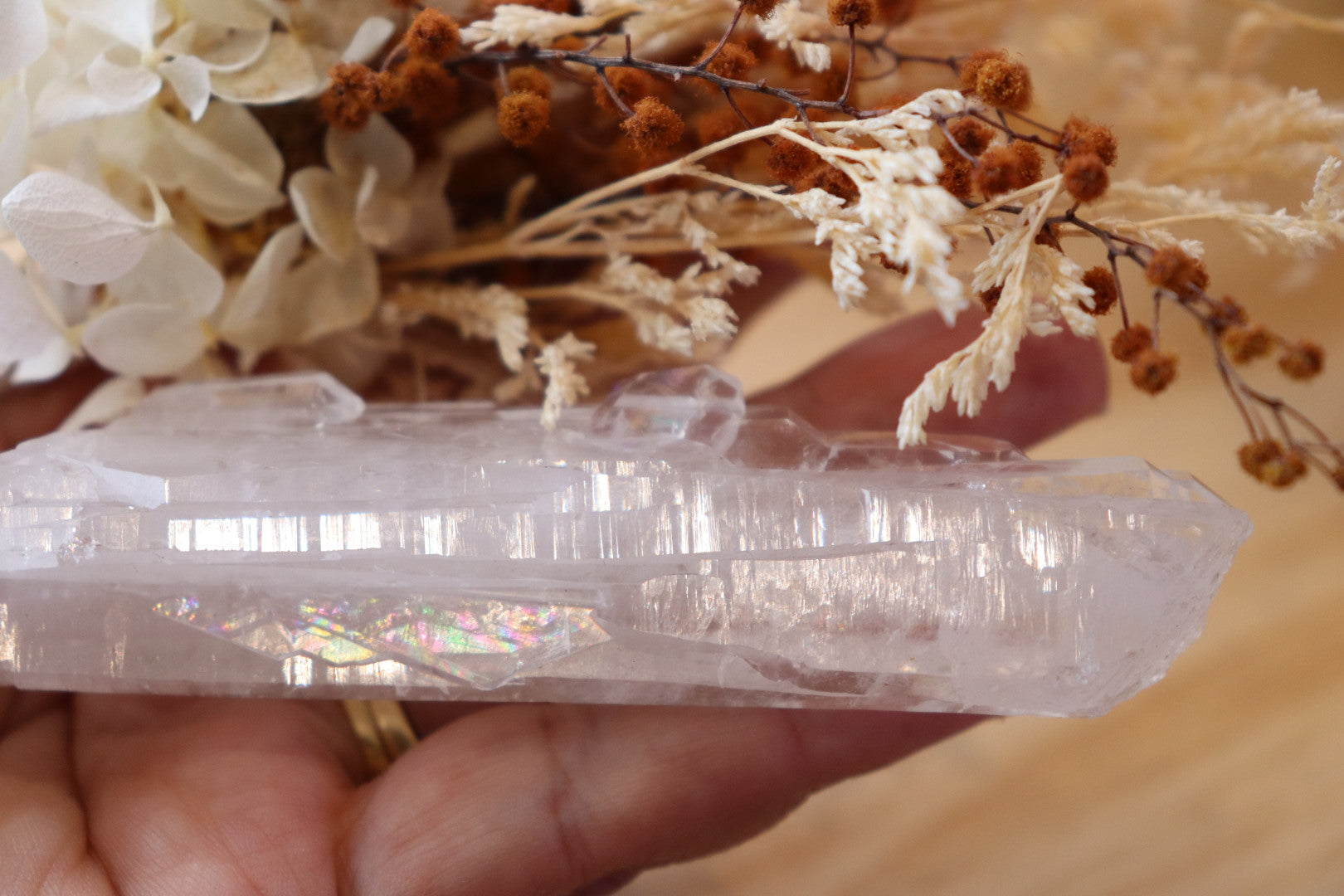 Clear Quartz Raw | Layered