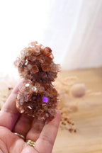 Aragonite Sputnik Cluster | Twin Double