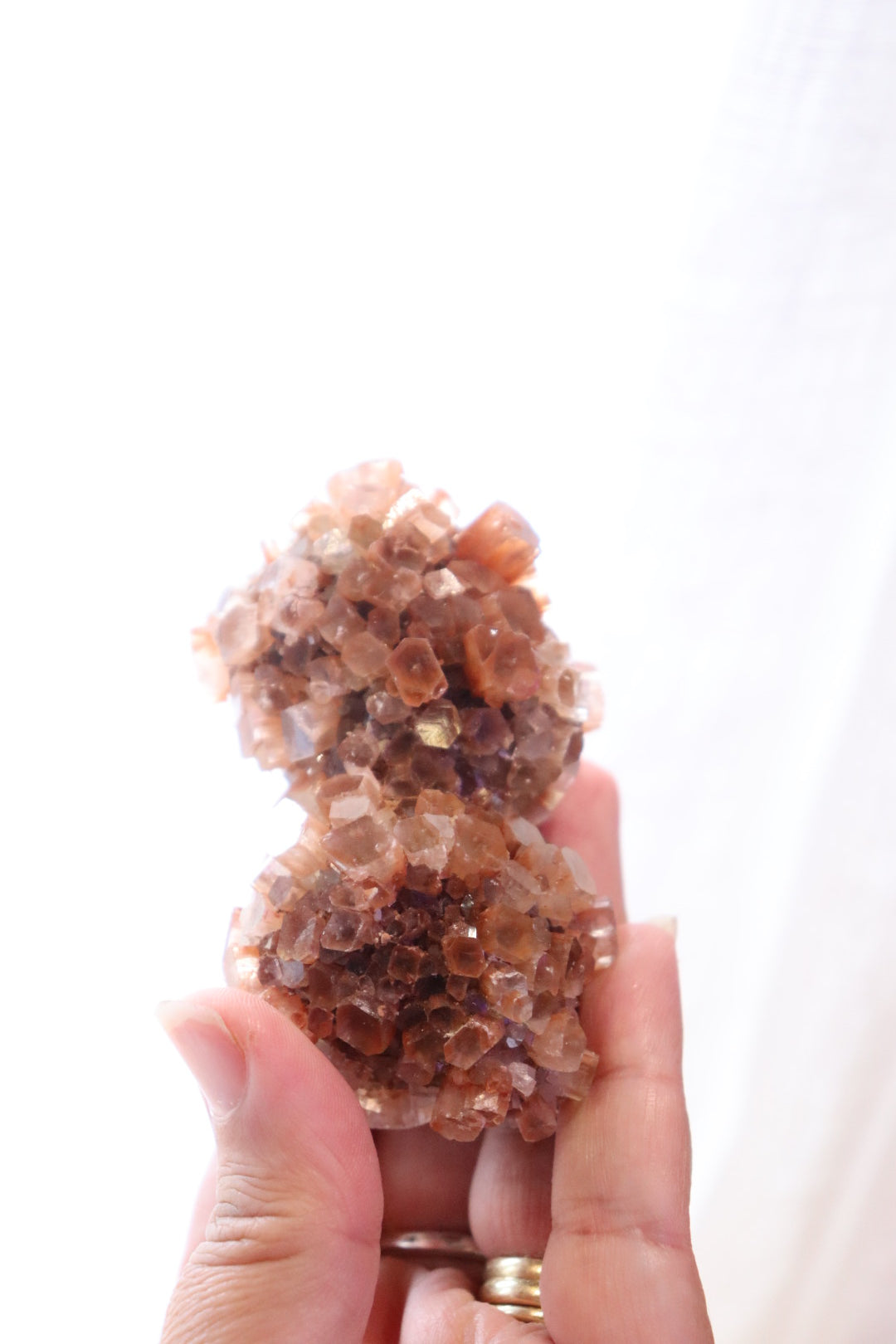 Aragonite Sputnik Cluster | Twin Double