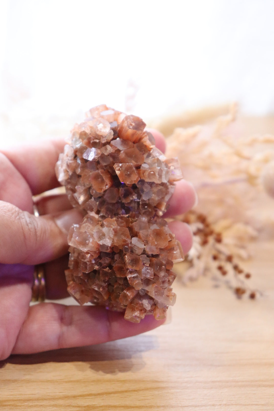 Aragonite Sputnik Cluster | Twin Double