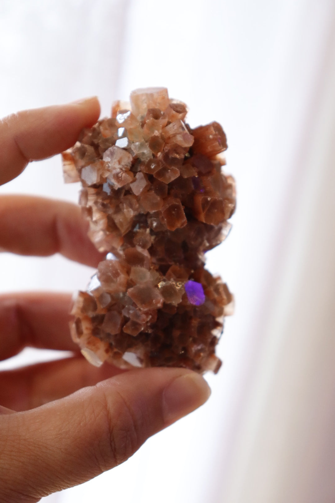 Aragonite Sputnik Cluster | Twin Double