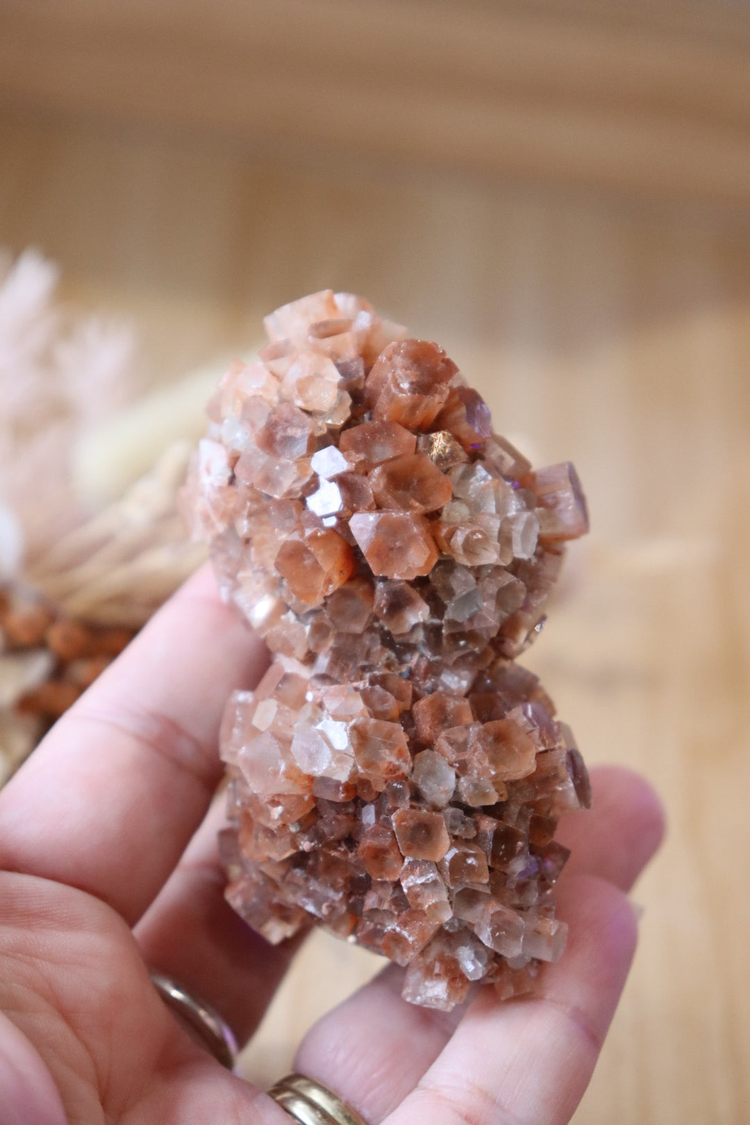 Aragonite Sputnik Cluster | Twin Double