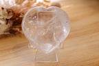 Clear Quartz Heart + Stand | 132g