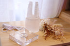 Selenite Twin Tower + Acrylic USB White Light
