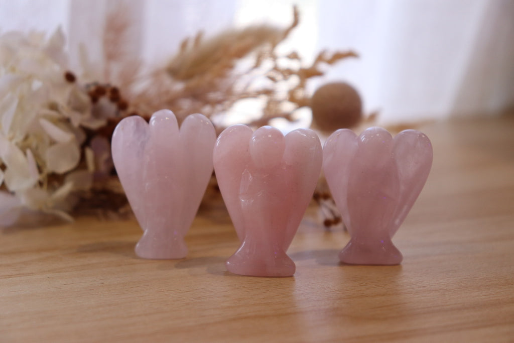Rose Quartz Angel