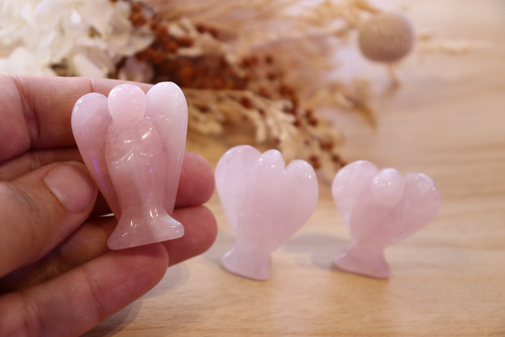 Rose Quartz Angel