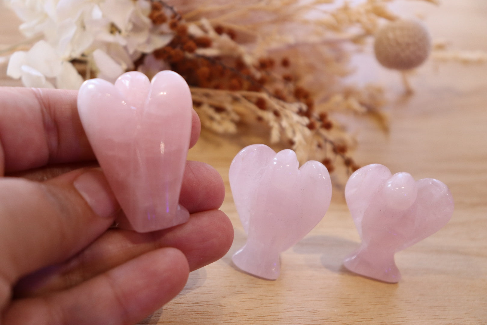 Rose Quartz Angel