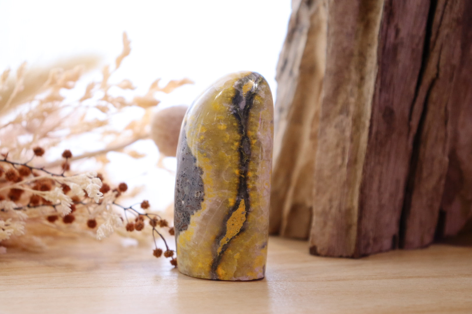 Bumble Bee Jasper Free-Form | 75g