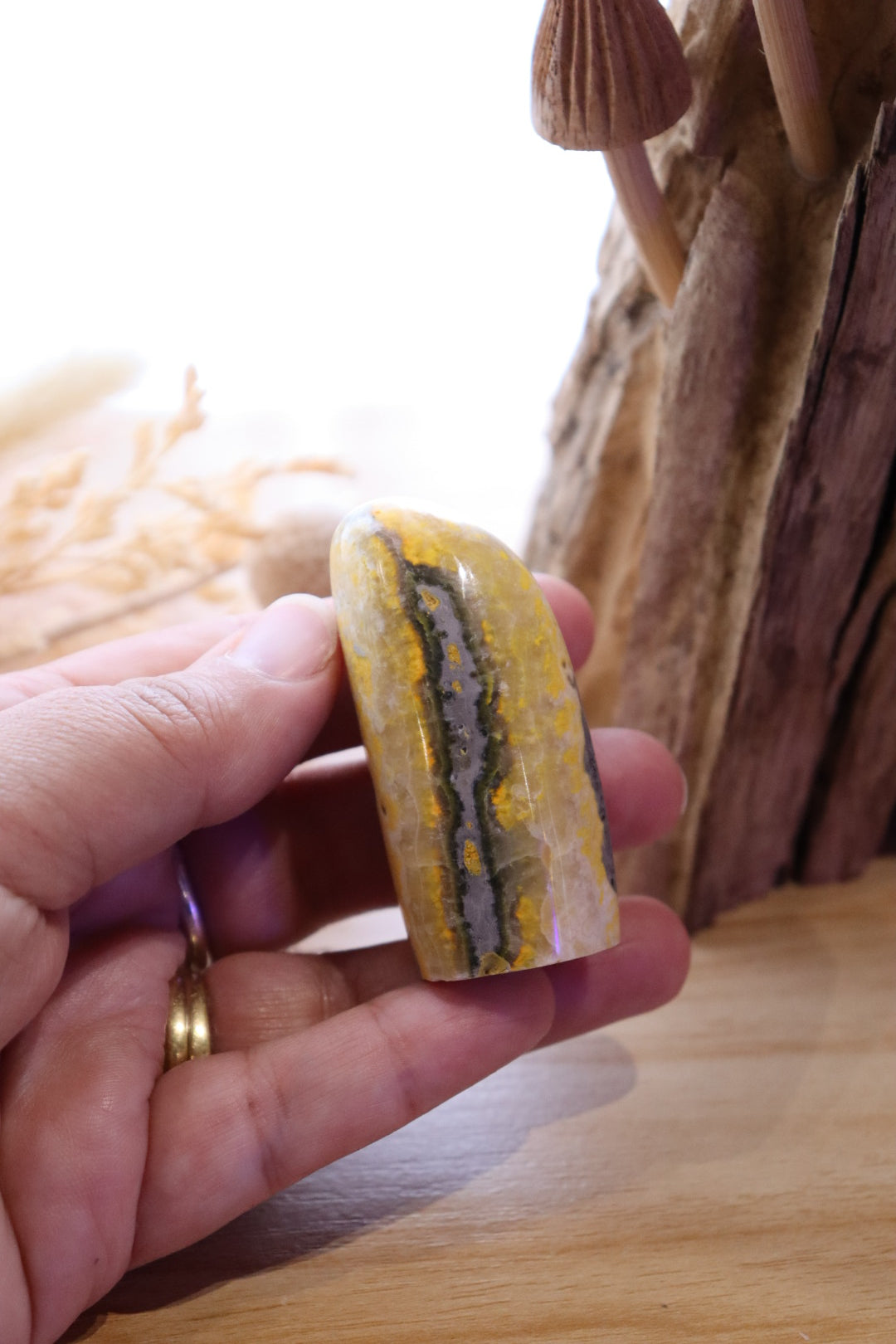 Bumble Bee Jasper Free-Form | 75g