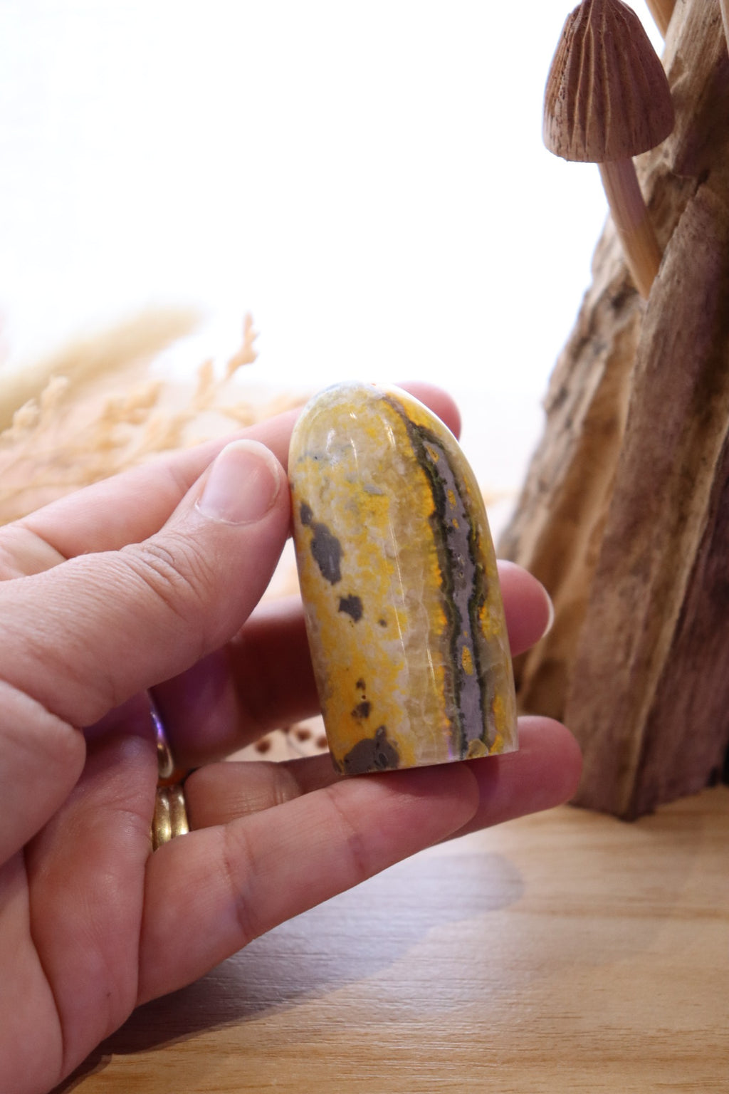 Bumble Bee Jasper Free-Form | 75g