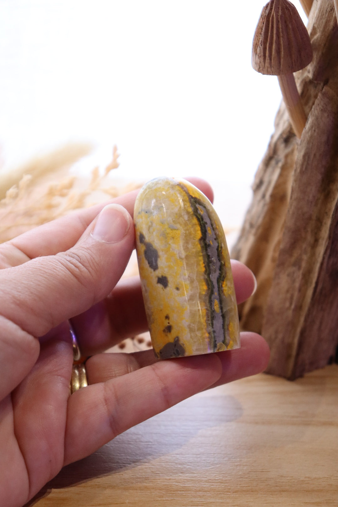 Bumble Bee Jasper Free-Form | 75g