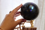 Labradorite Sphere + Stand | 1.21kg
