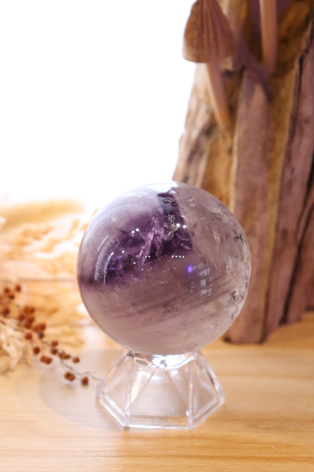 Amethyst Sphere + Stand | 299g