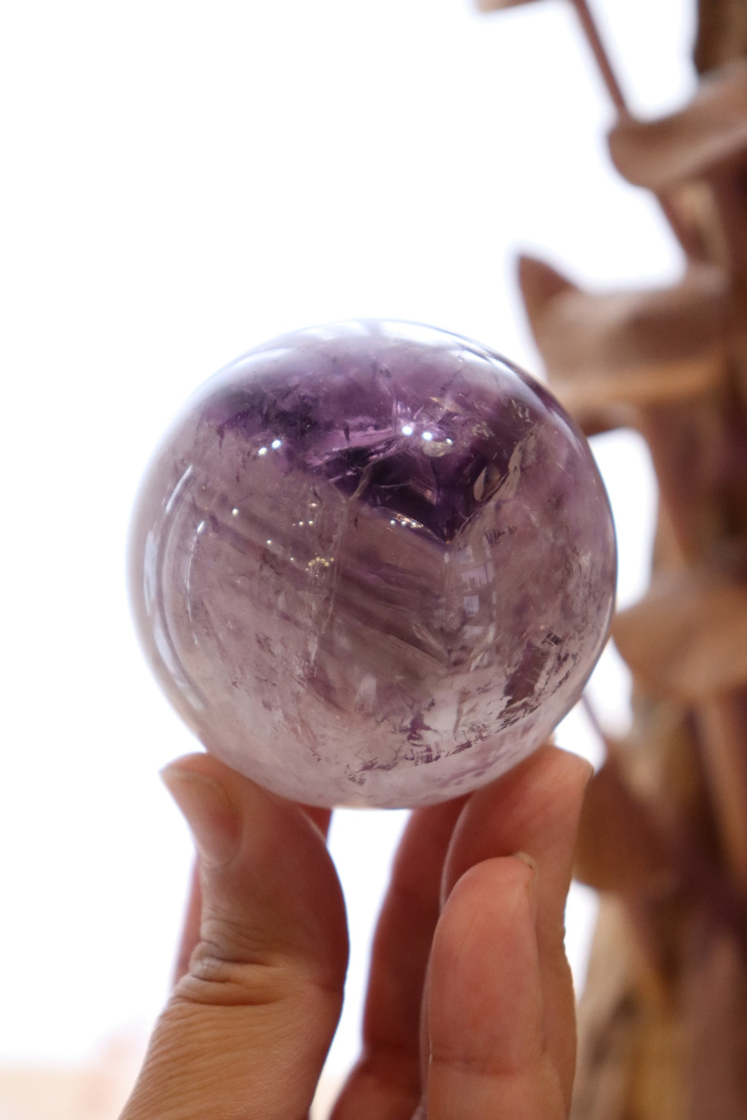 Amethyst Sphere + Stand | 299g