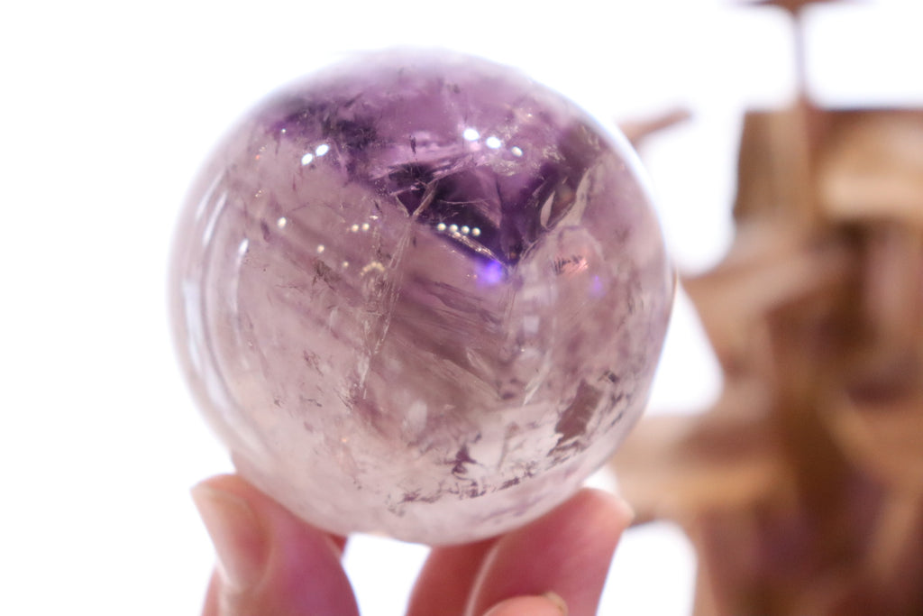 Amethyst Sphere + Stand | 299g