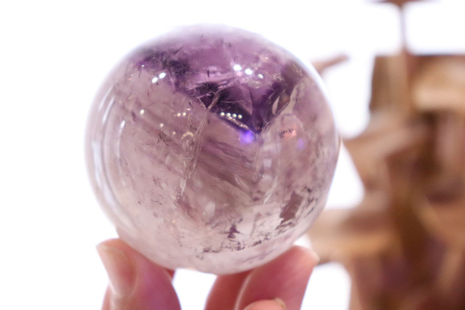 Amethyst Sphere + Stand | 299g