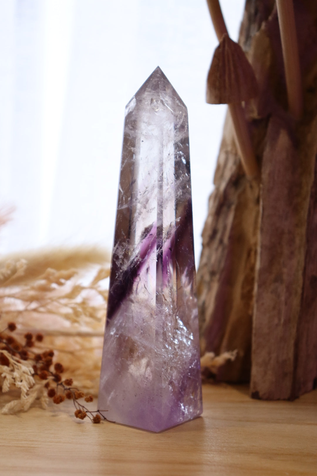 Phantom Amethyst Obelisk | 146g