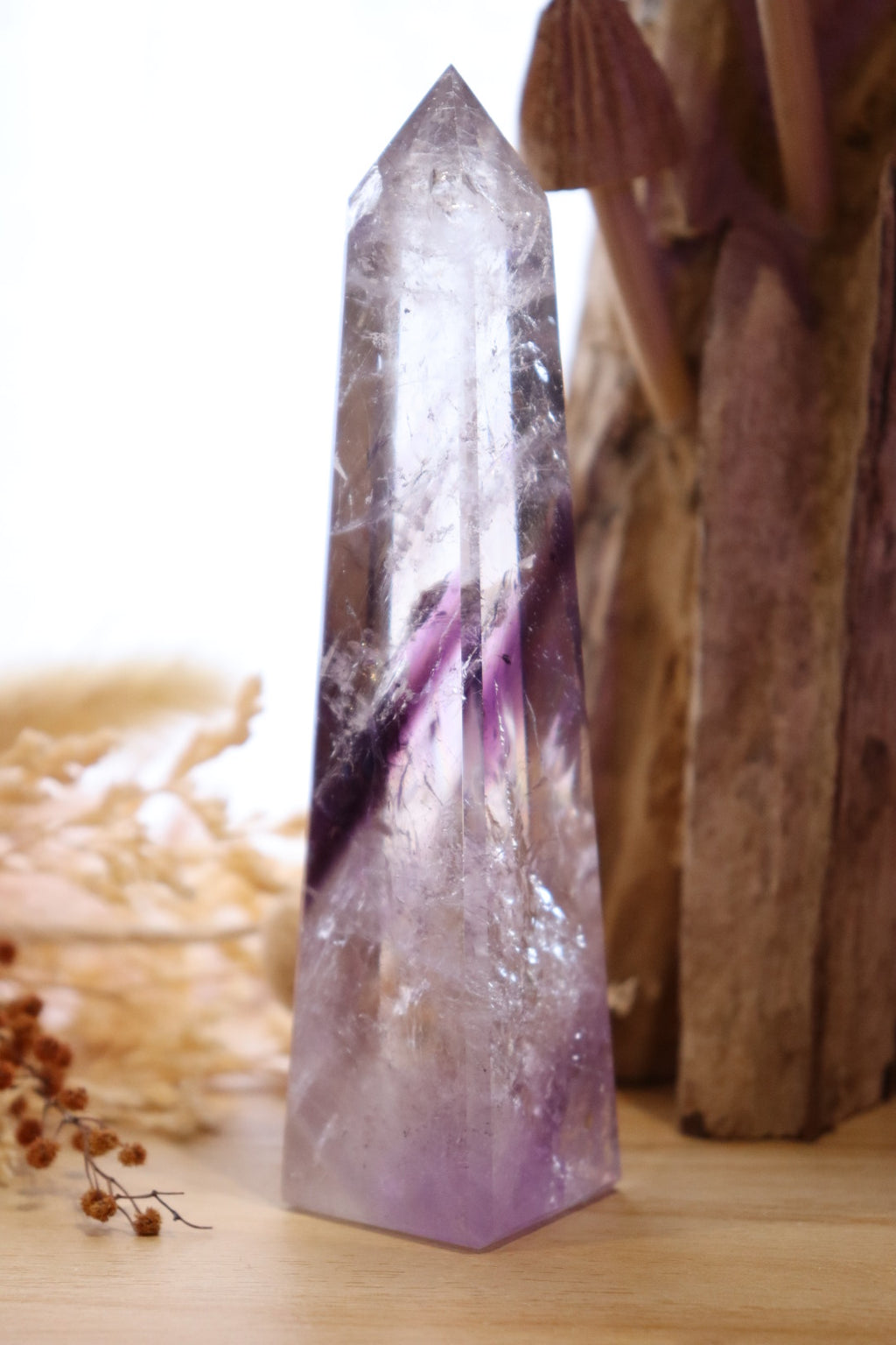 Phantom Amethyst Obelisk | 146g