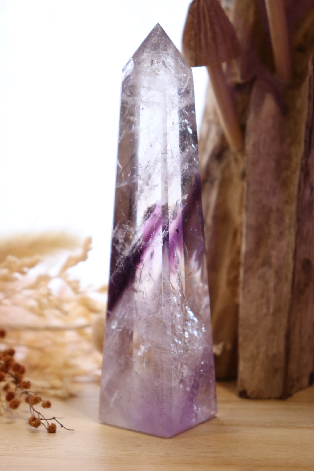 Phantom Amethyst Obelisk | 146g