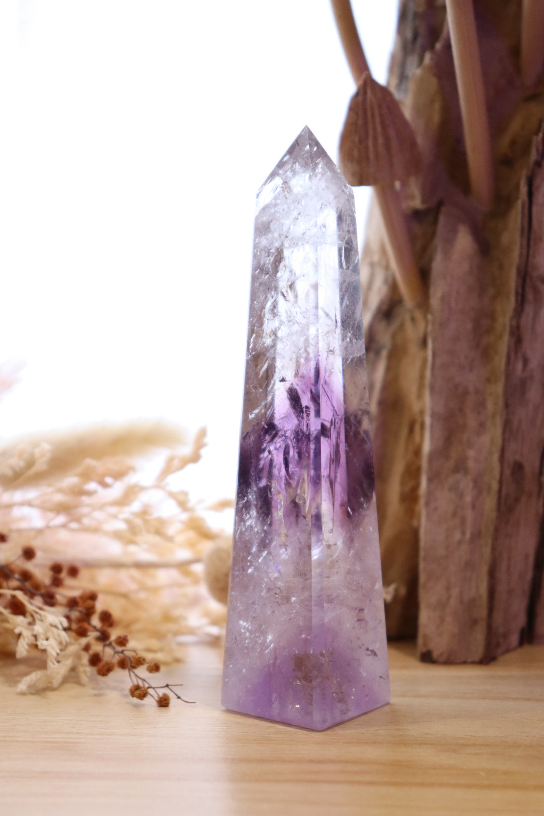 Phantom Amethyst Obelisk | 146g