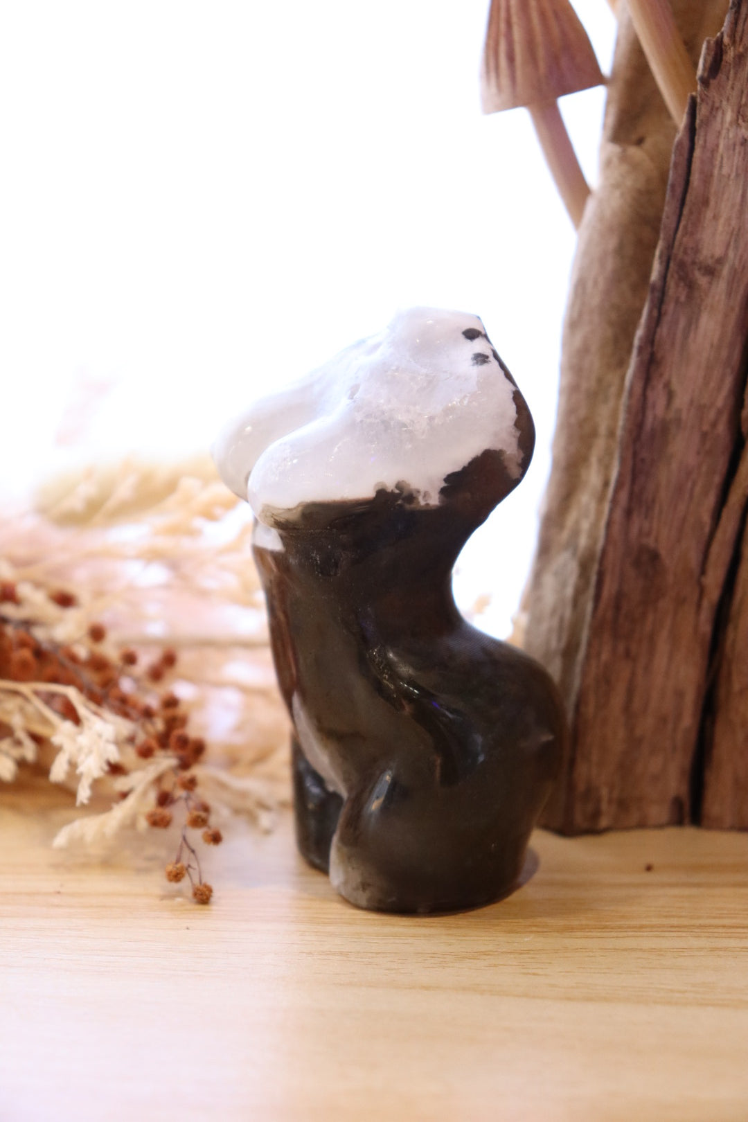 Female Body Silhouette | Moss Agate 232g