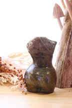 Female Body Silhouette | Moss Agate 232g