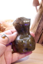 Female Body Silhouette | Moss Agate 232g