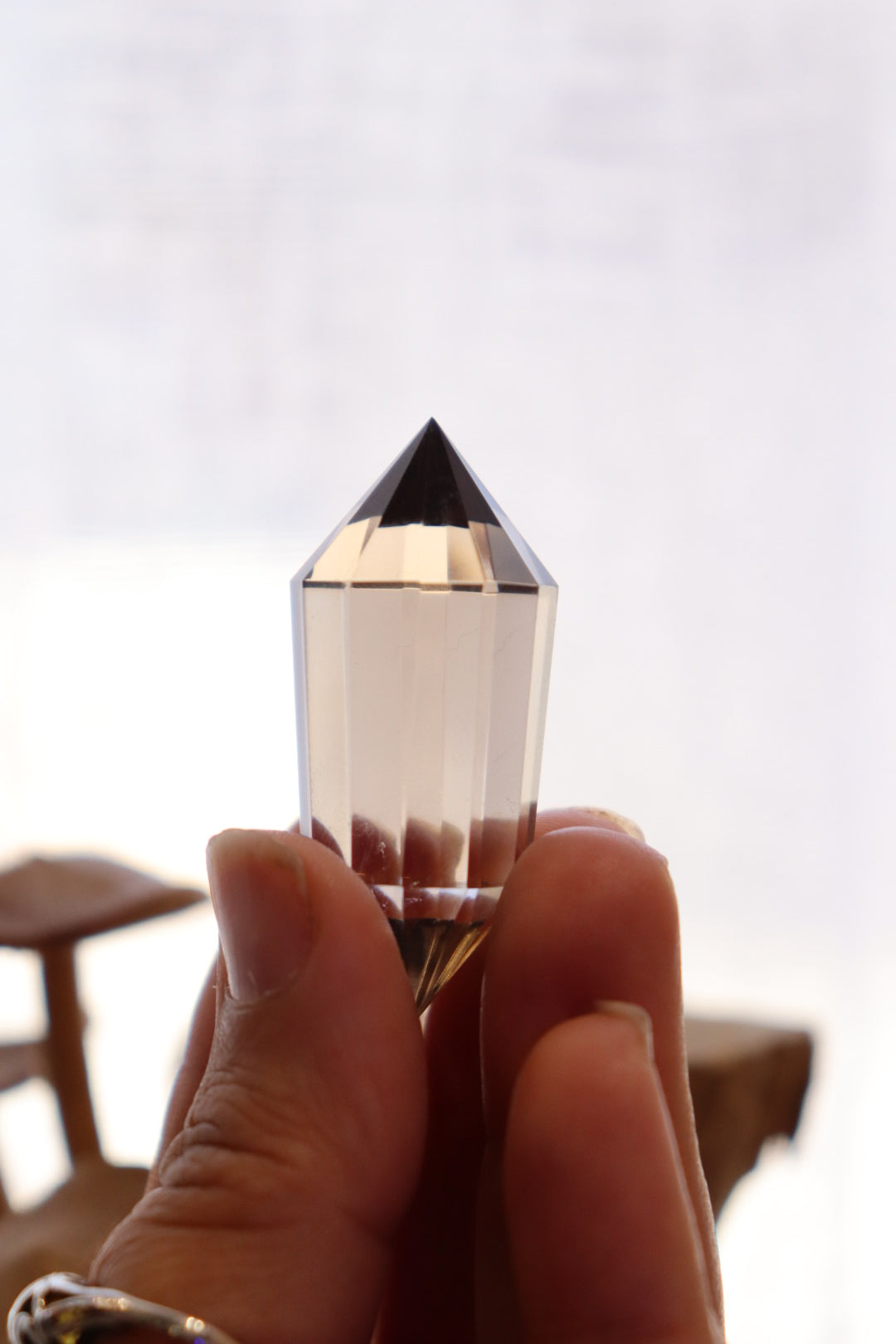 Faceted Smokey Quartz DT | 24.9g