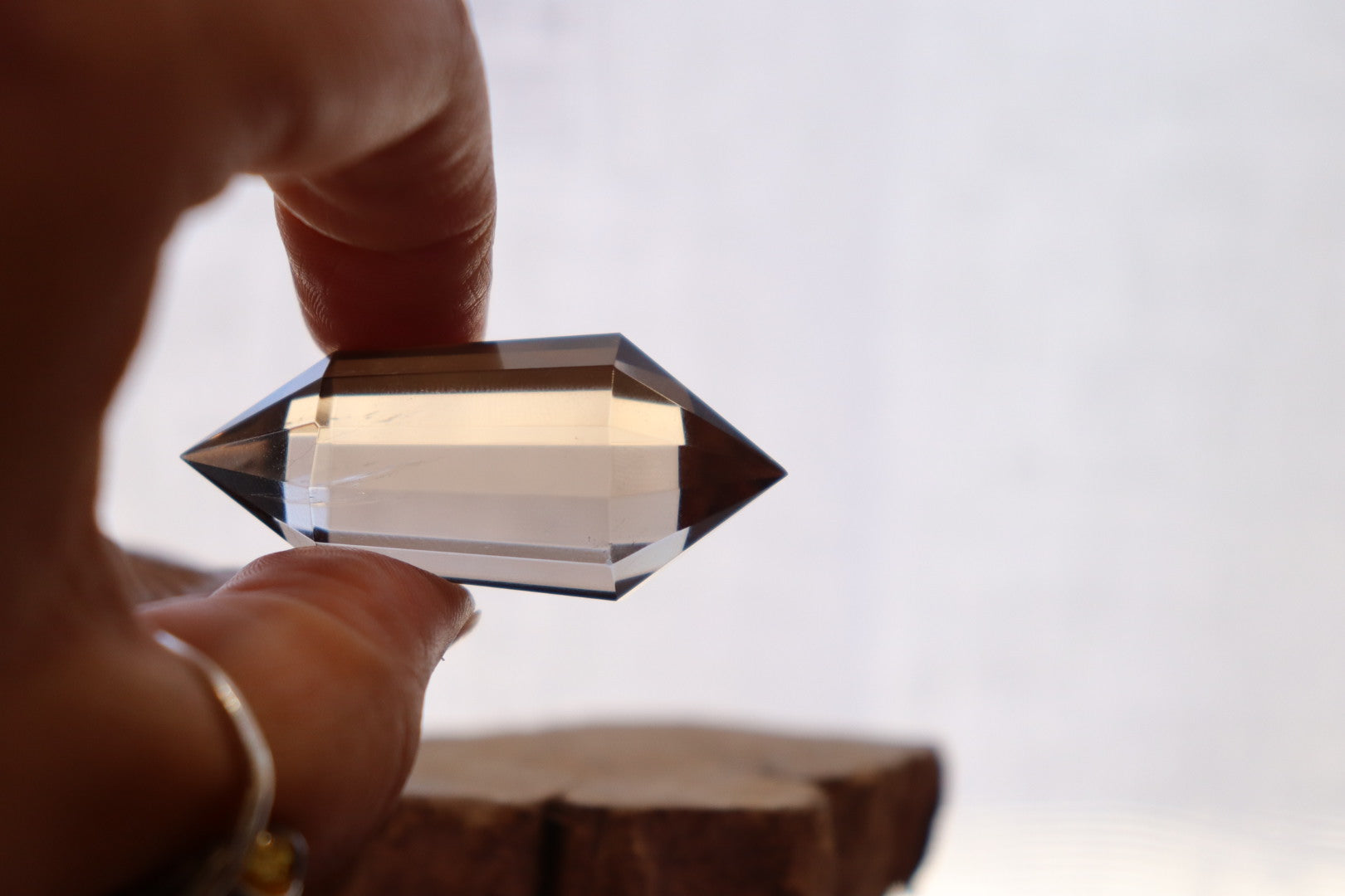 Faceted Smokey Quartz DT | 24.9g